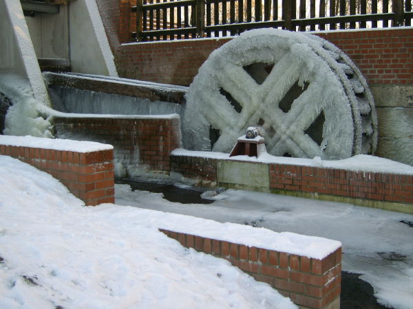Winter an der neuen Mühle